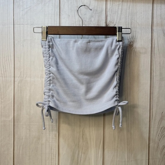 Sky & Sparrow Baby Blue Tube Top Size Medium - Picture 2 of 7